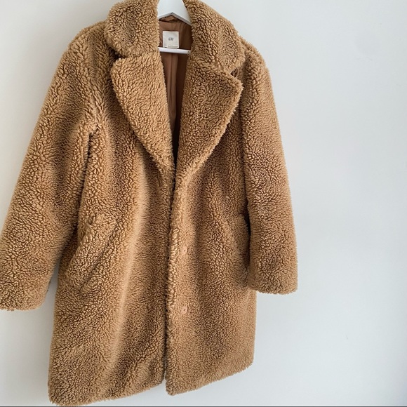 H&M Teddy Coat - Picture 2 of 2